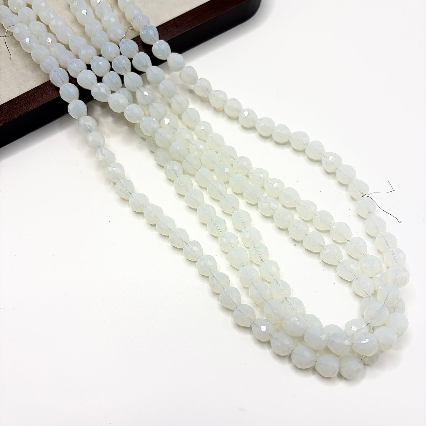 Tear drop water drop starburry glass bead size 8MM