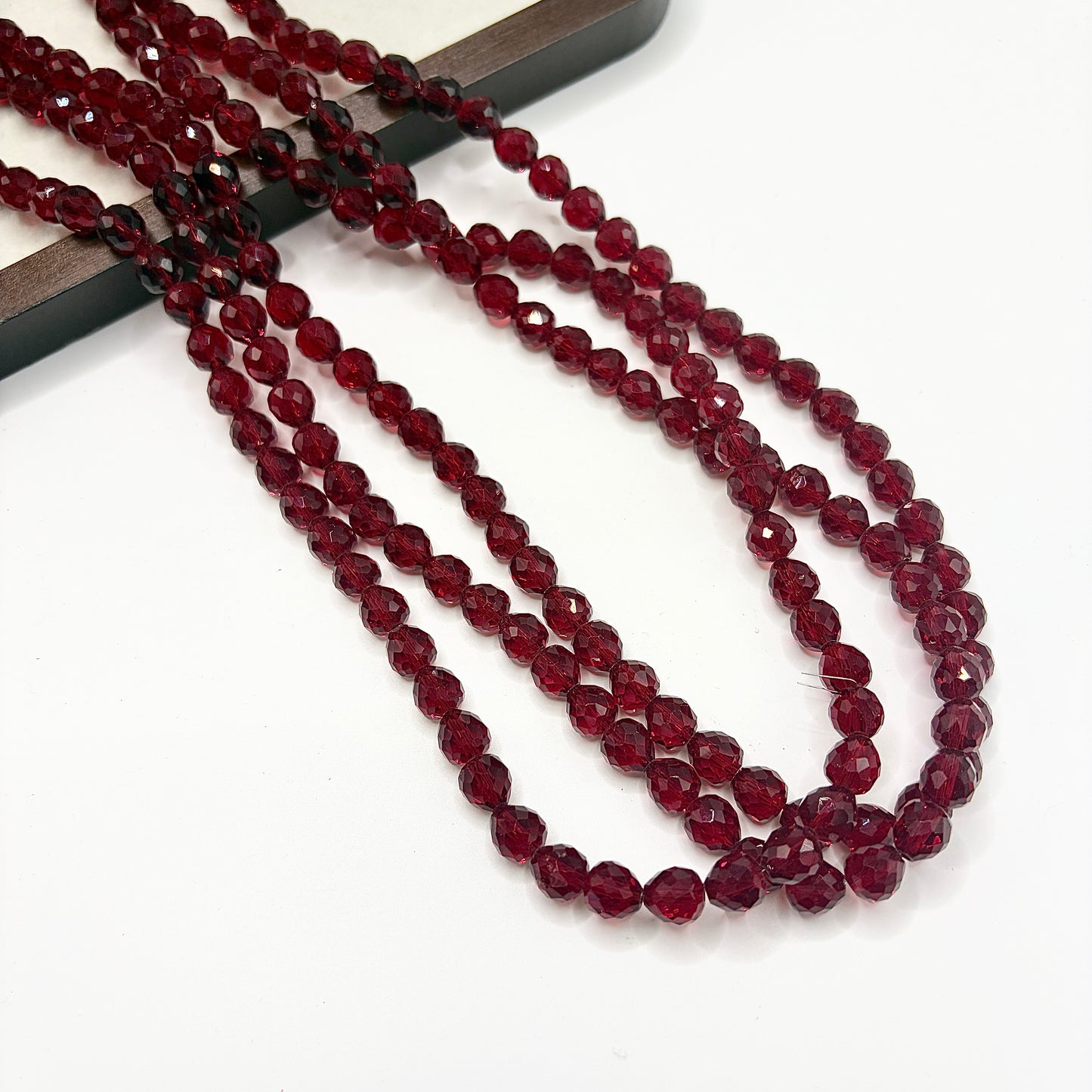 Tear drop water drop starburry glass bead size 8MM