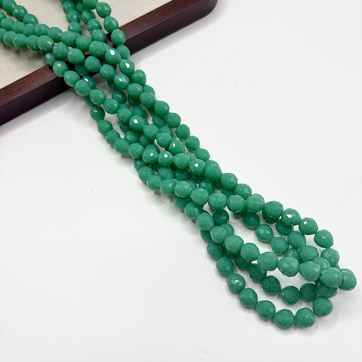 Tear drop water drop starburry glass bead size 8MM