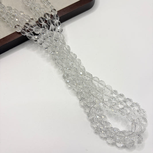 Tear drop starburry glass bead size 8MM