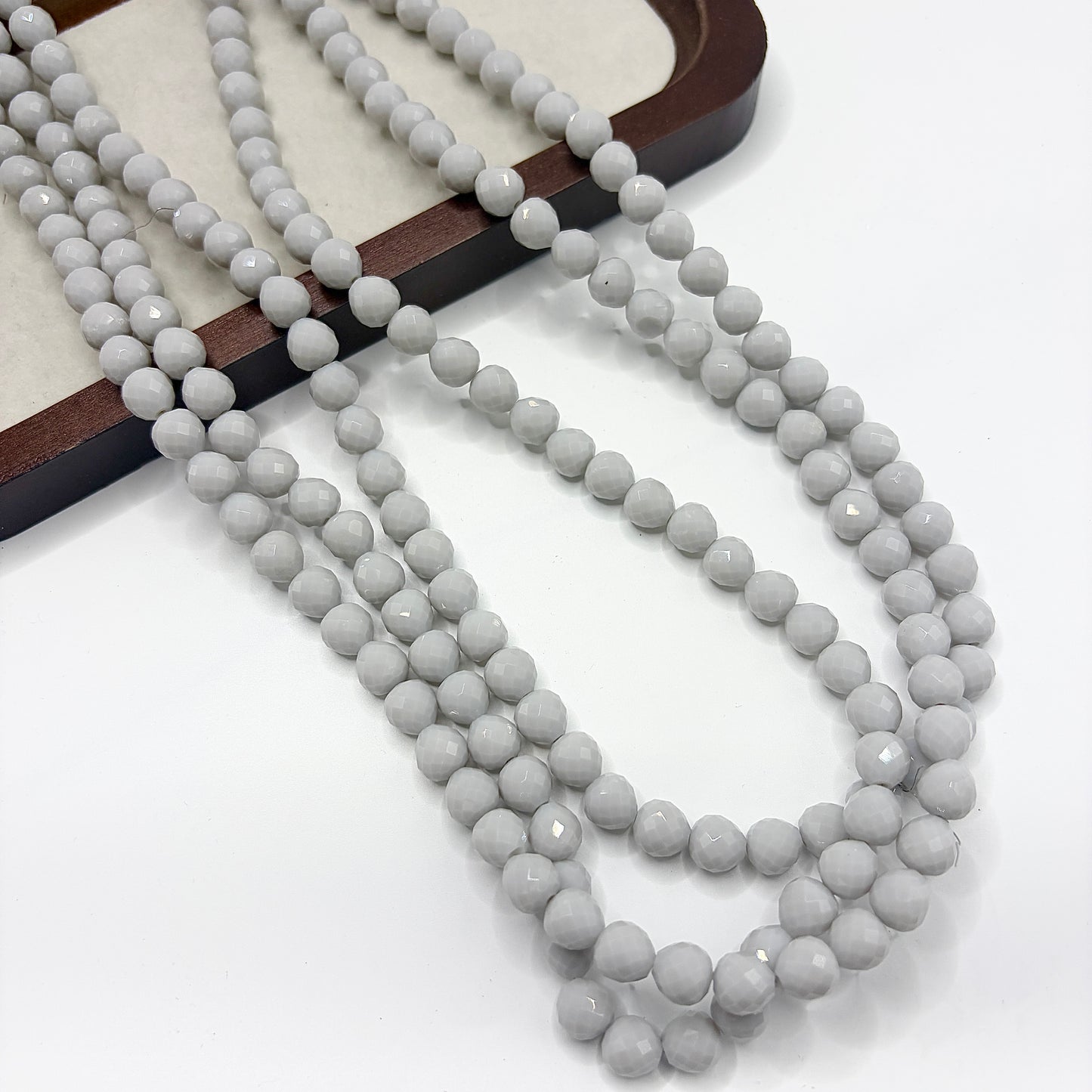 Tear drop water drop starburry glass bead size 8MM