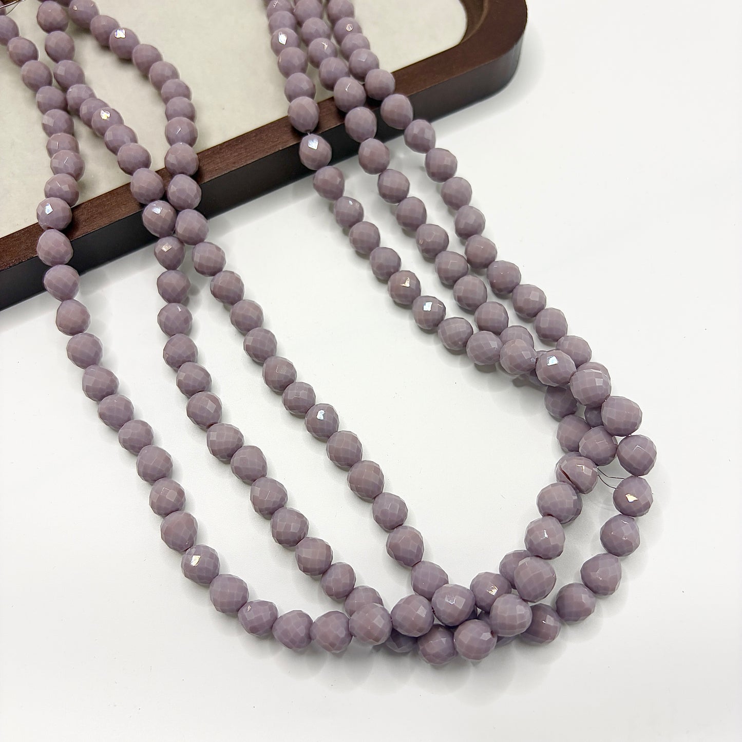 Tear drop water drop starburry glass bead size 8MM