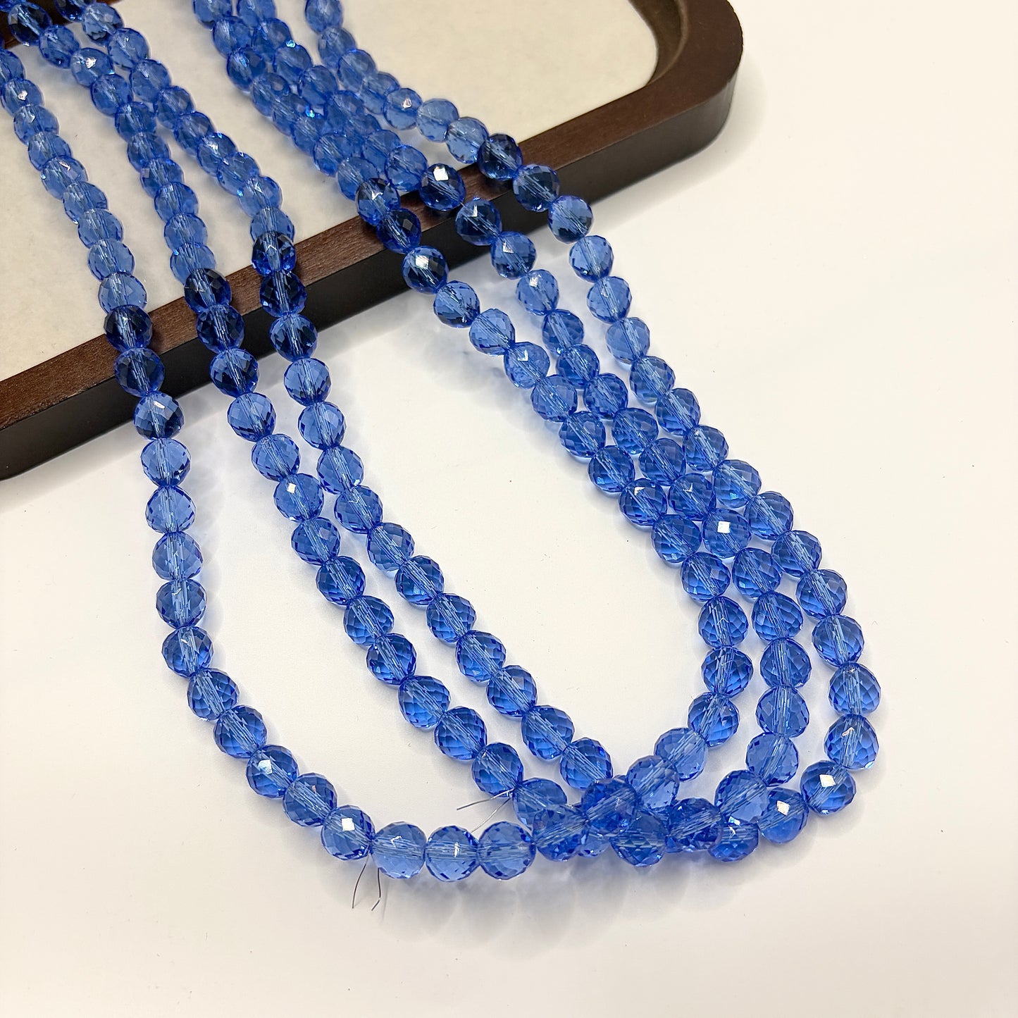 Tear drop water drop starburry glass bead size 8MM