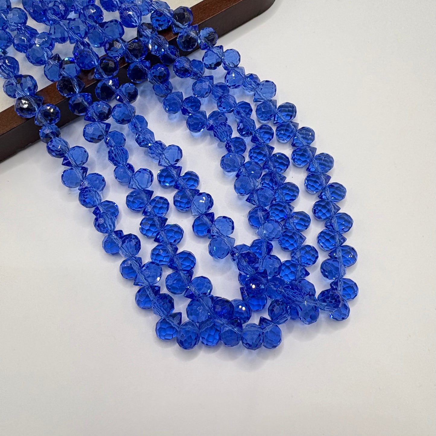 Tear drop starburry glass bead size 8mm