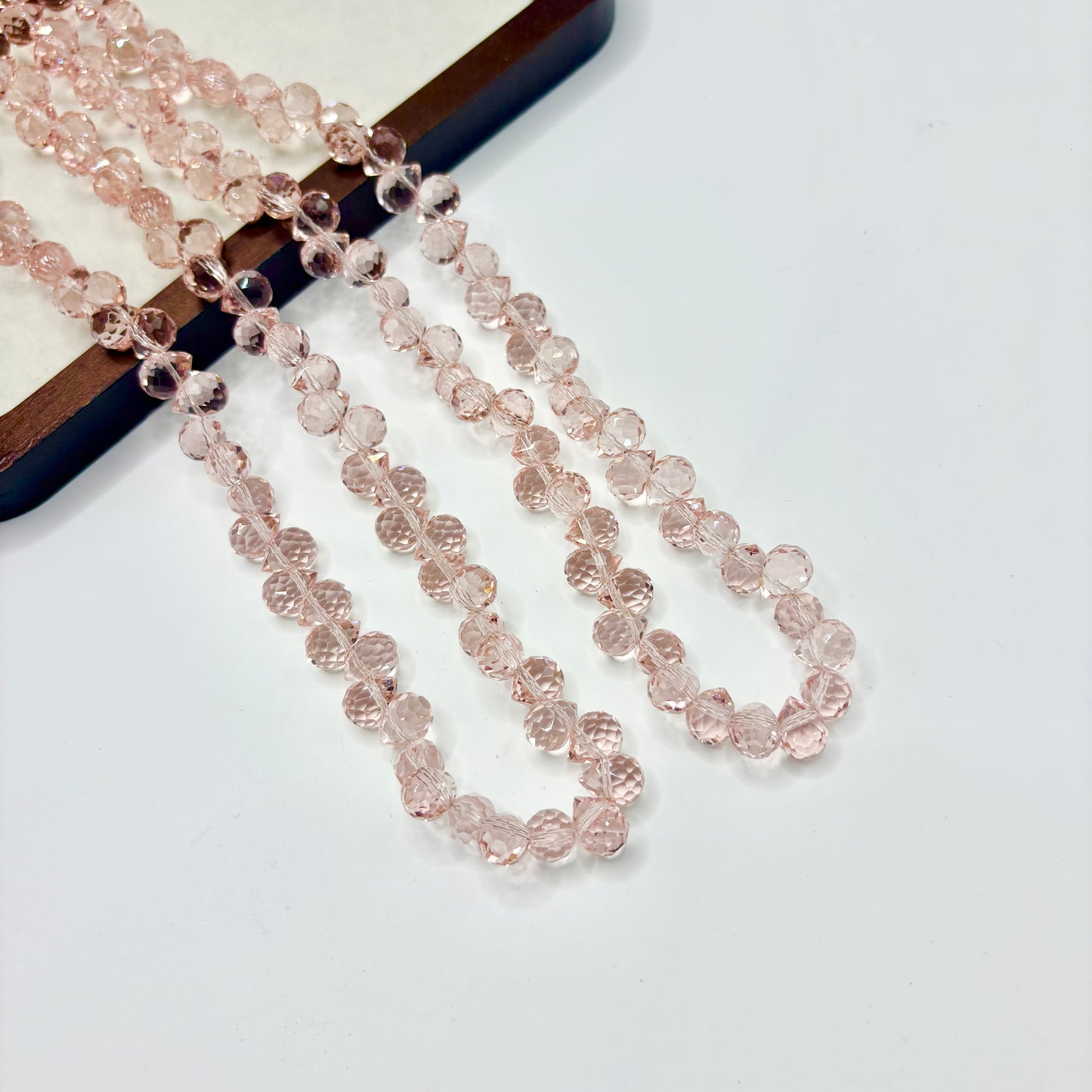 Tear drop starburry glass bead size 8mm