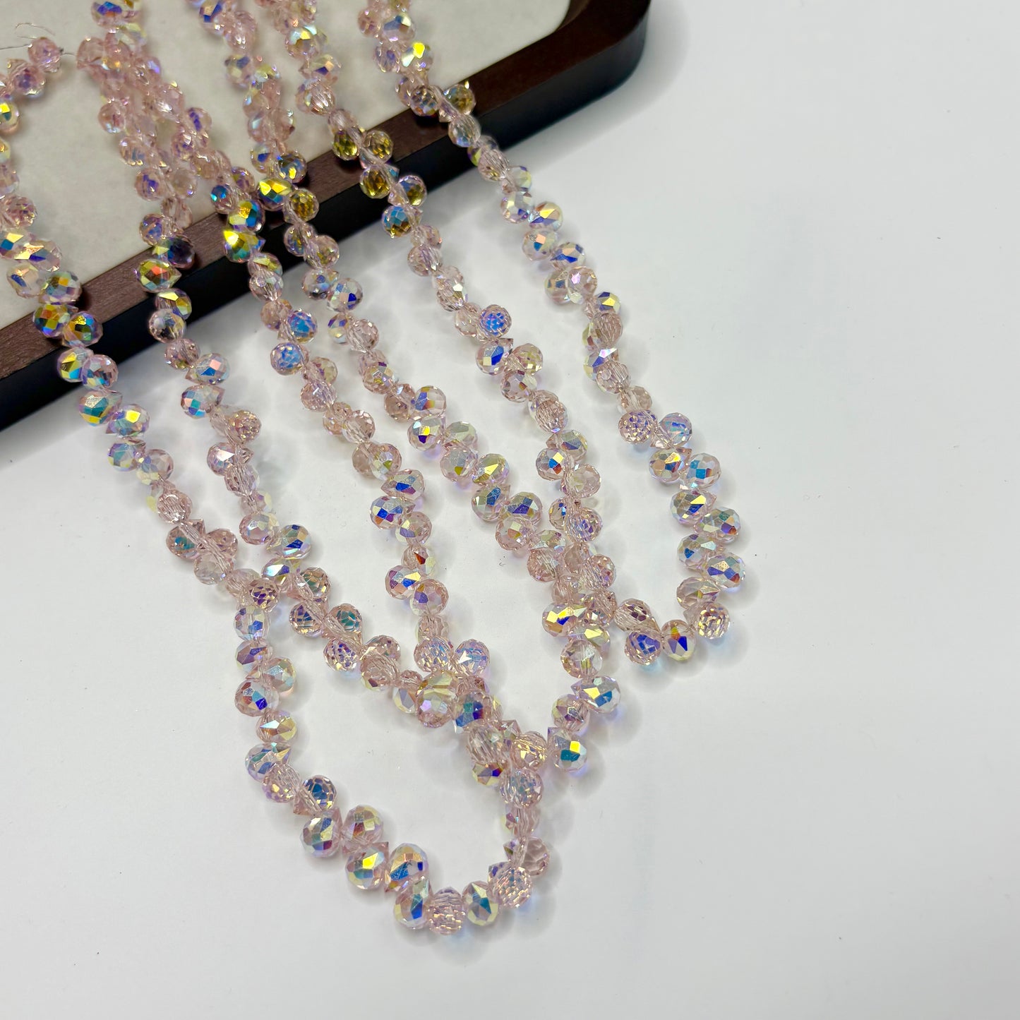 Tear drop starburry glass bead size 8mm